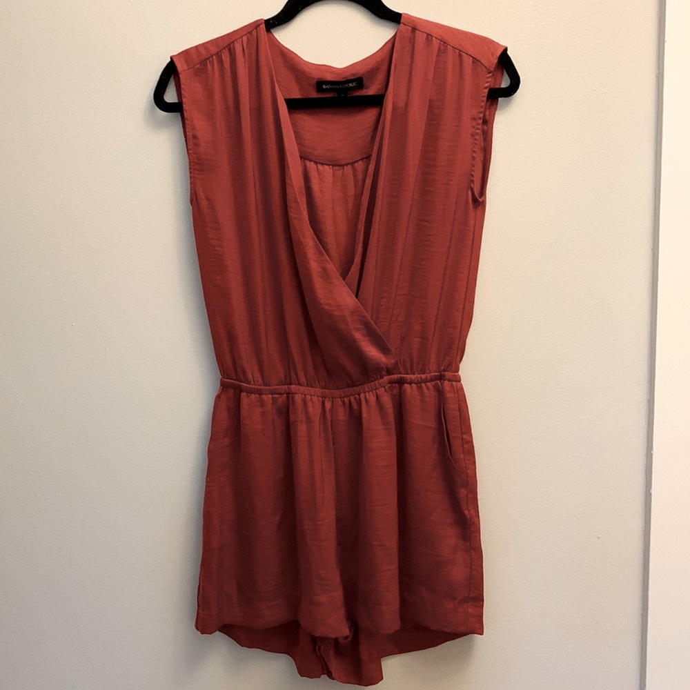 Rusted orange romper